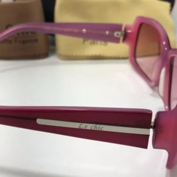 2 for 1 Sale Le Chic France Burgundy and Pink - Picture 2 of 8